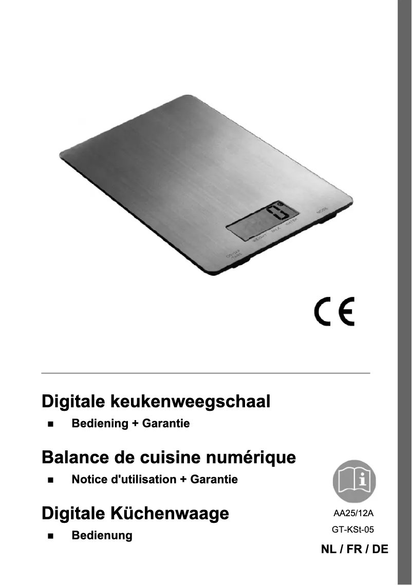 Page 1 de la notice Manuel utilisateur GlobalTronics GT-KSt-05