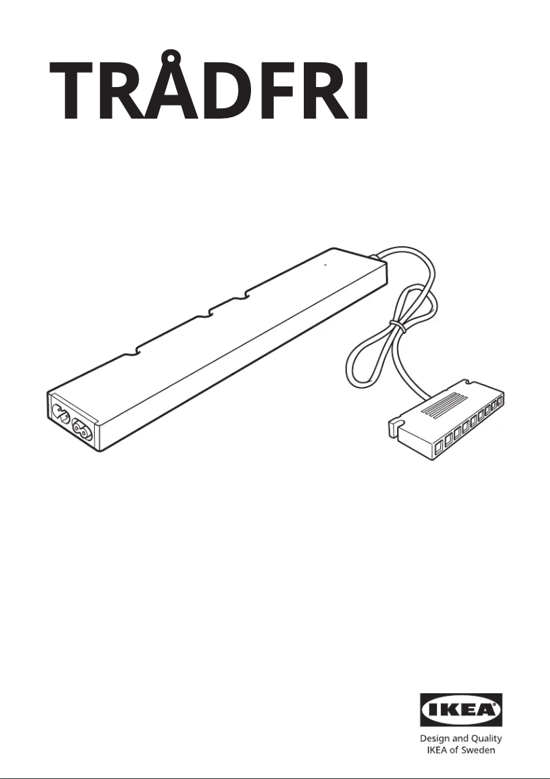 Imagen de la primera página del manual del dispositivo TRÅDFRI 003.426.59