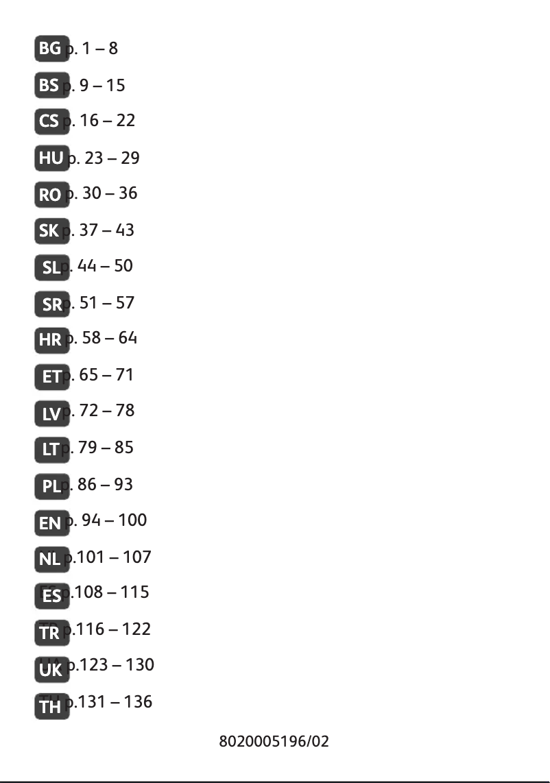 Page n°1 - Manuel utilisateur Tefal Perfectmix+ BL81G8