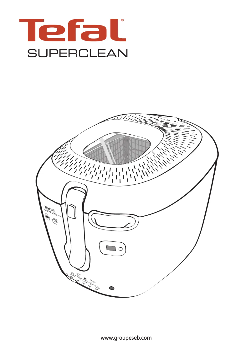 Page n°1 - Manuel utilisateur Tefal Superclean FR100031