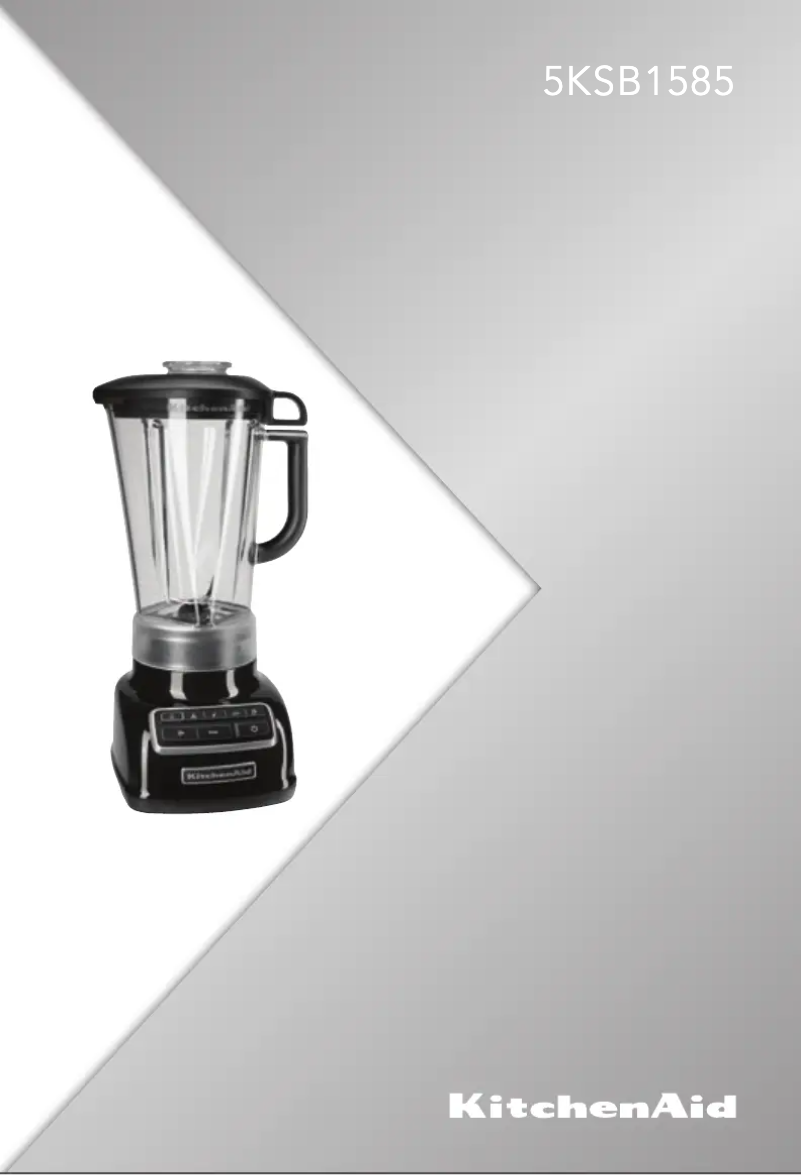 Page n°1 - Manuel utilisateur KitchenAid Diamond 5KSB1585