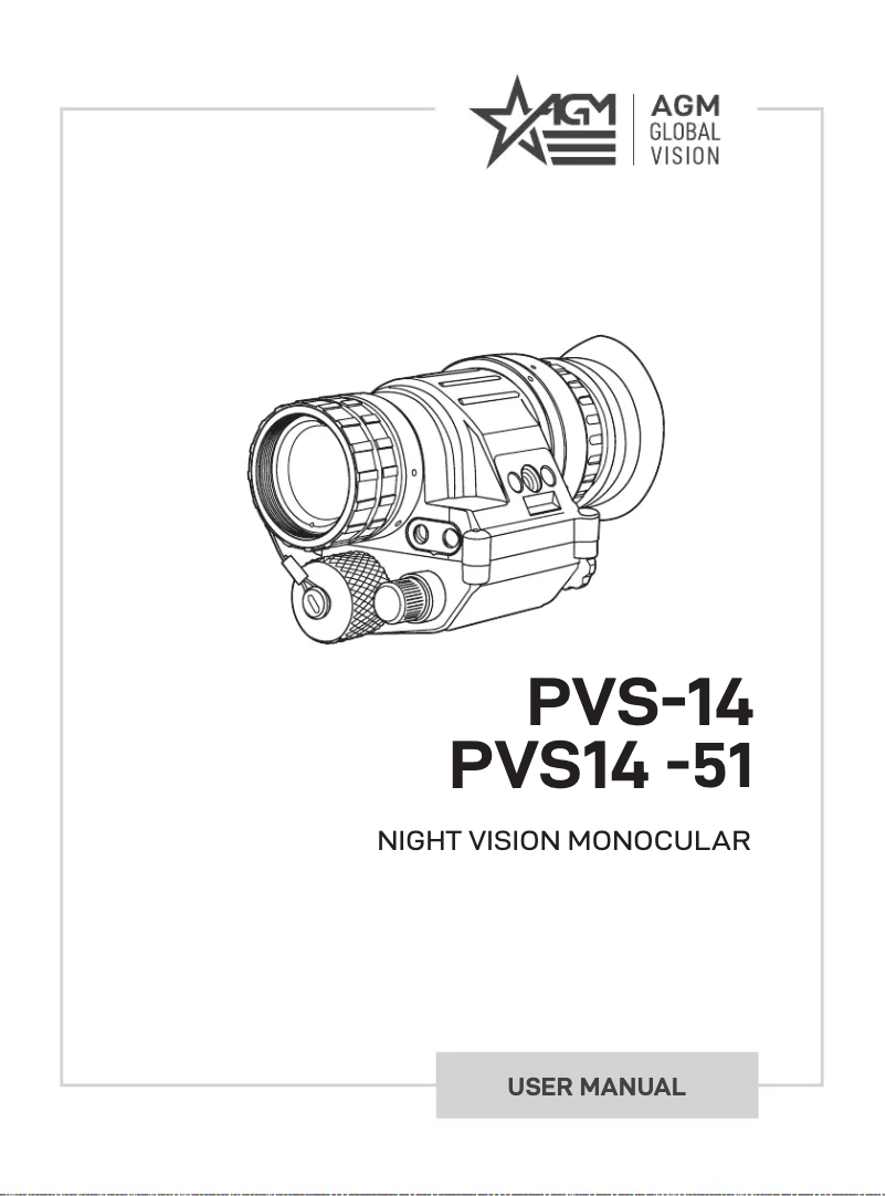 Image de la première page du manuel de l'appareil PVS14-51
