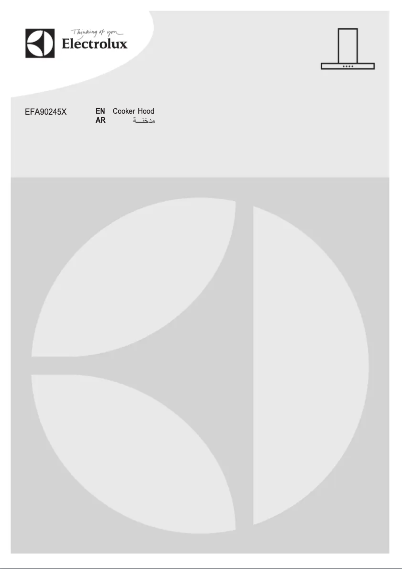 Image de la première page du manuel de l'appareil EFA90245X