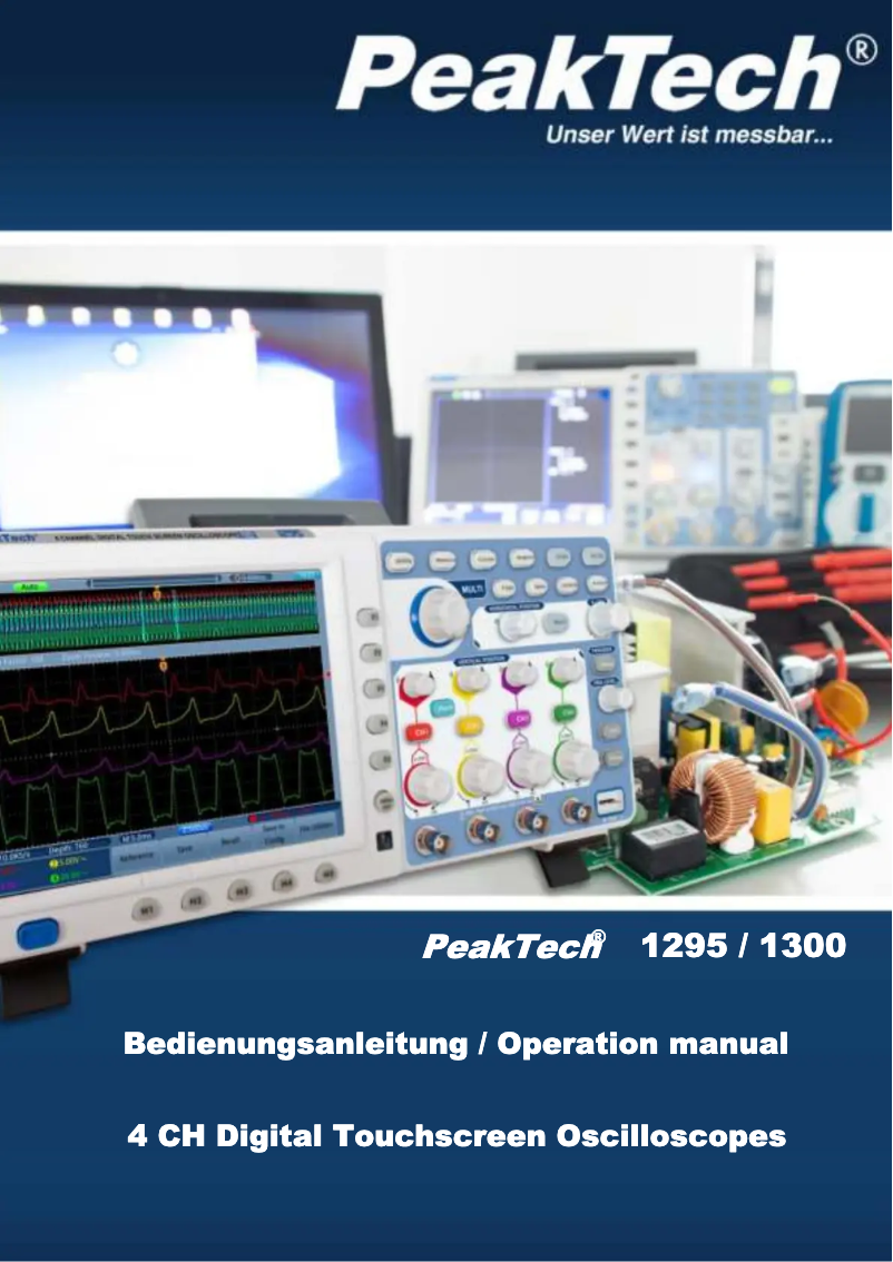 Imagen de la primera página del manual del dispositivo 1295