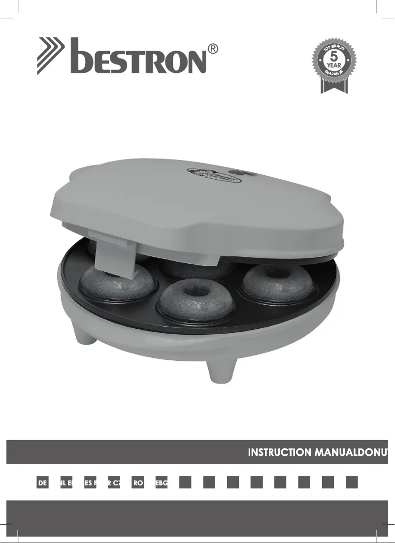 Image de la première page du manuel de l'appareil ADM218