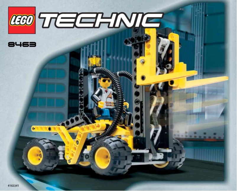 Page n°1 - Manuel utilisateur Lego Technic 8463