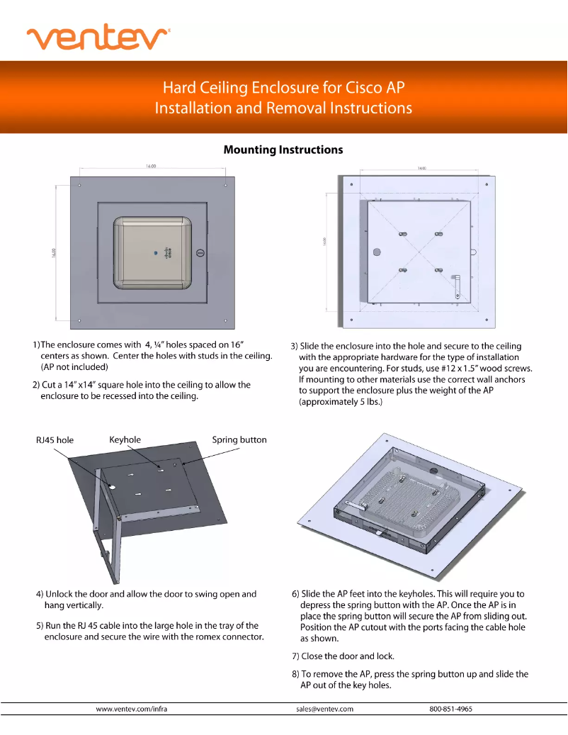 Page n°1 - Manuel utilisateur Ventev V2-ID-HCEN-9115