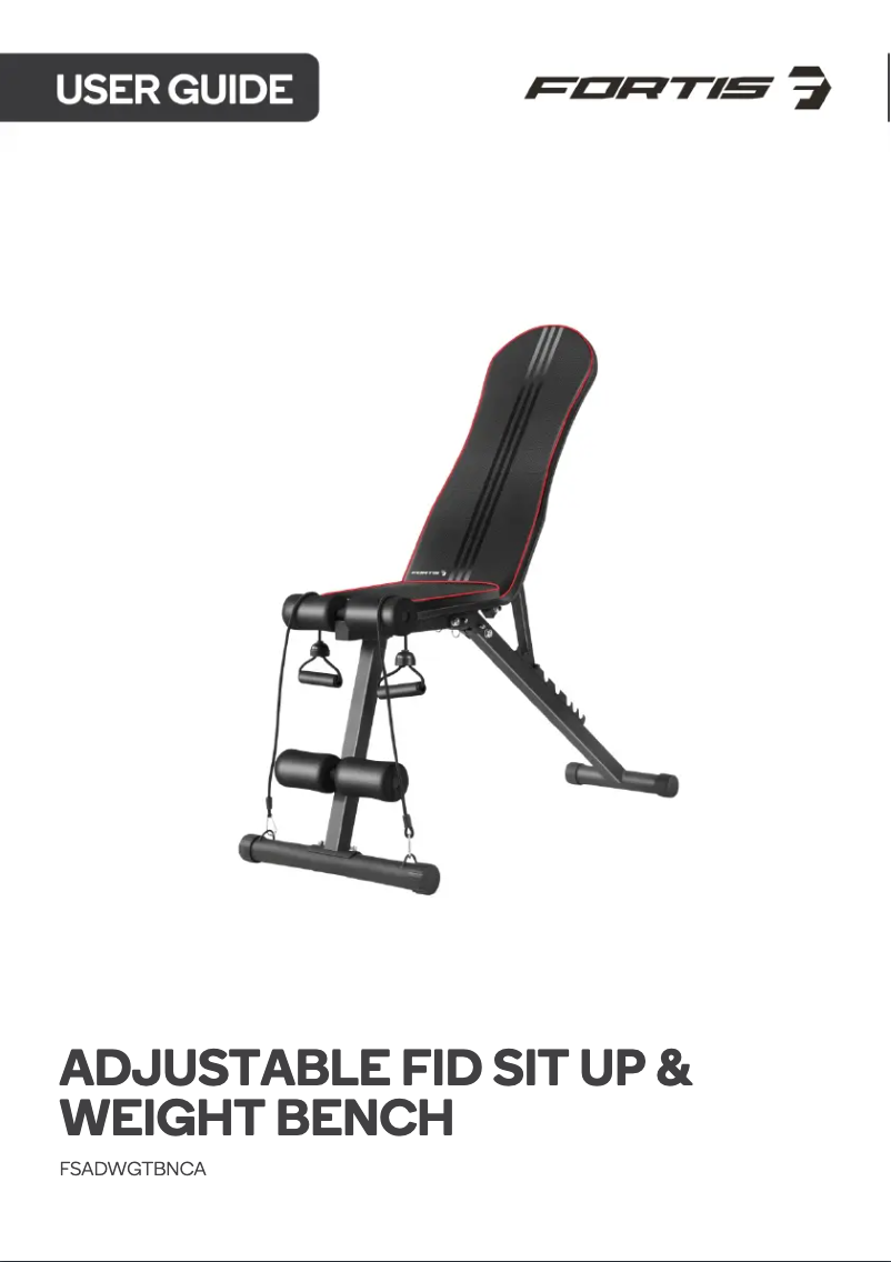 Image de la première page du manuel de l'appareil FSADWGTBNCA