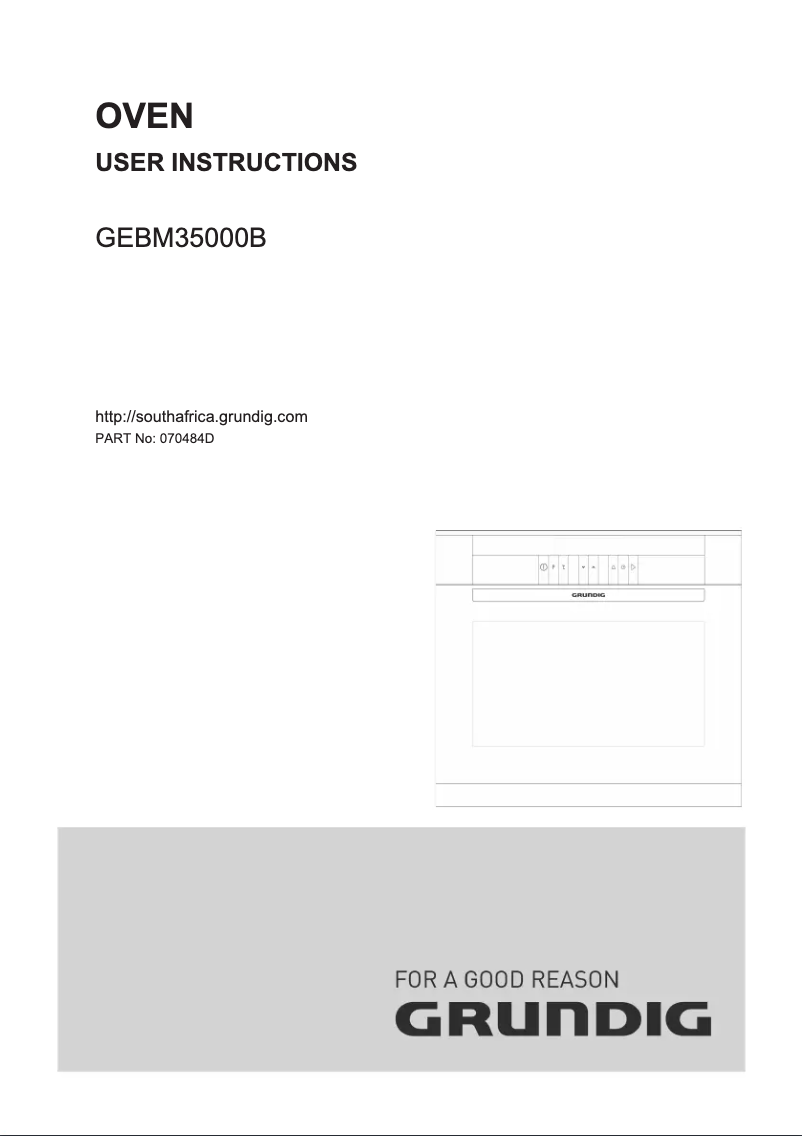 Página 1 del manual Manual de usuario Grundig GEBM35000B