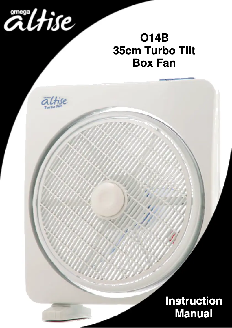 Page 1 de la notice Manuel utilisateur Omega Altise O14B