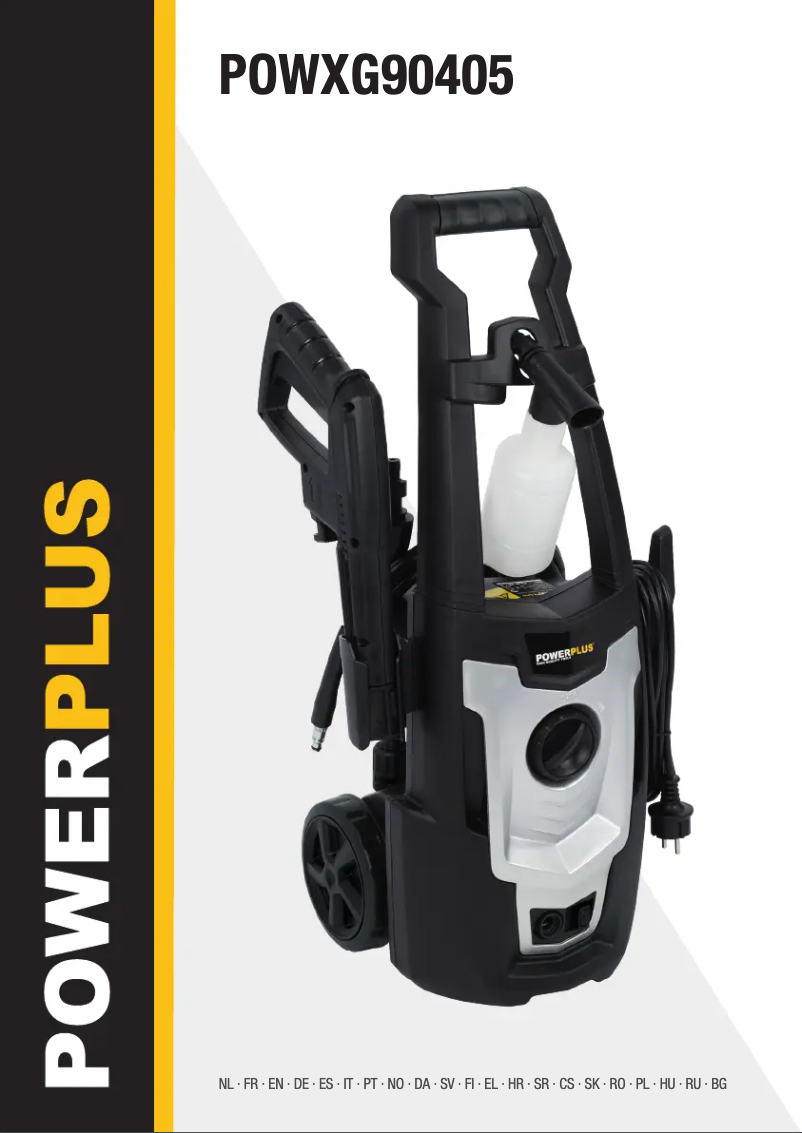 Page n°1 - Manuel utilisateur PowerPlus POWXG90405