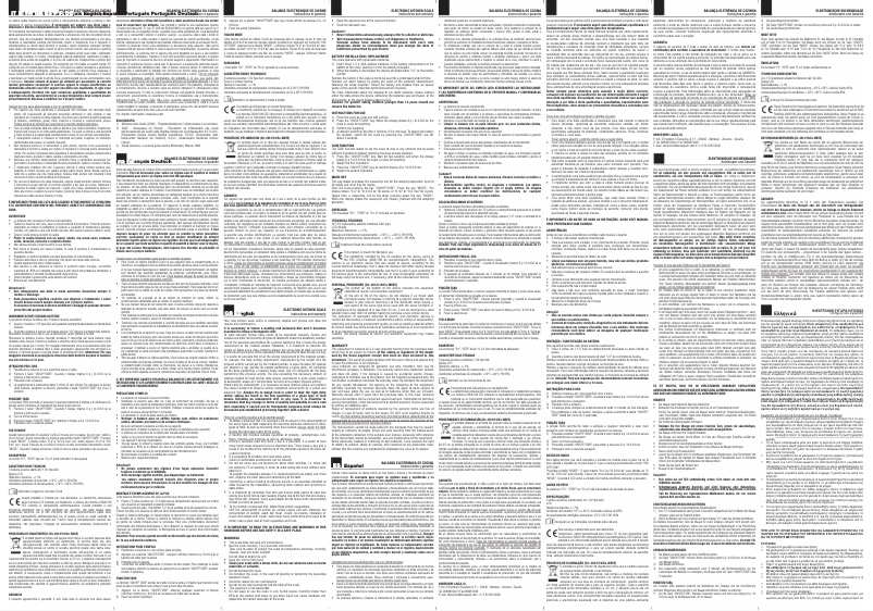 Page 1 de la notice Manuel utilisateur Laica LC120