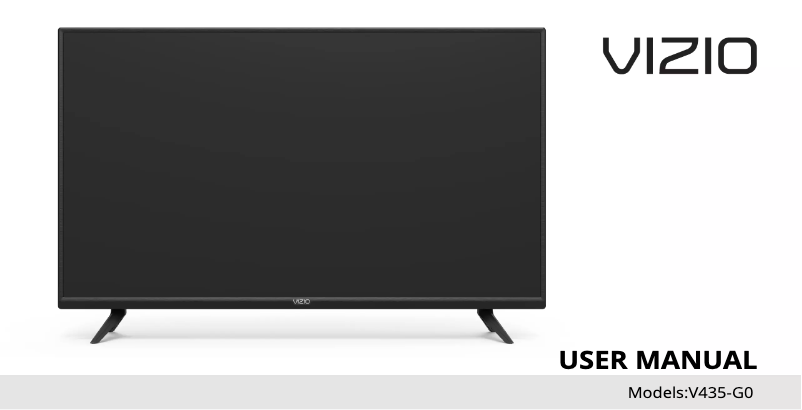 Image de la première page du manuel de l'appareil V435-G0