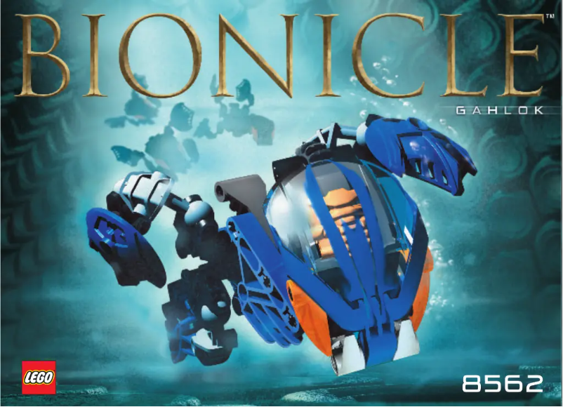 Image de la première page du manuel de l'appareil 8562