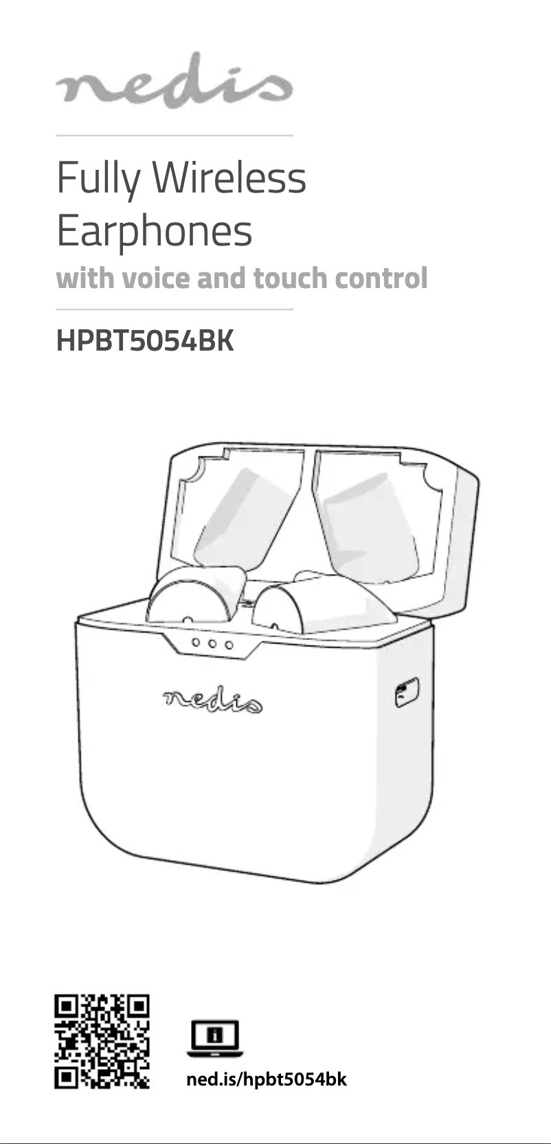 Image de la première page du manuel de l'appareil HPBT5054BK