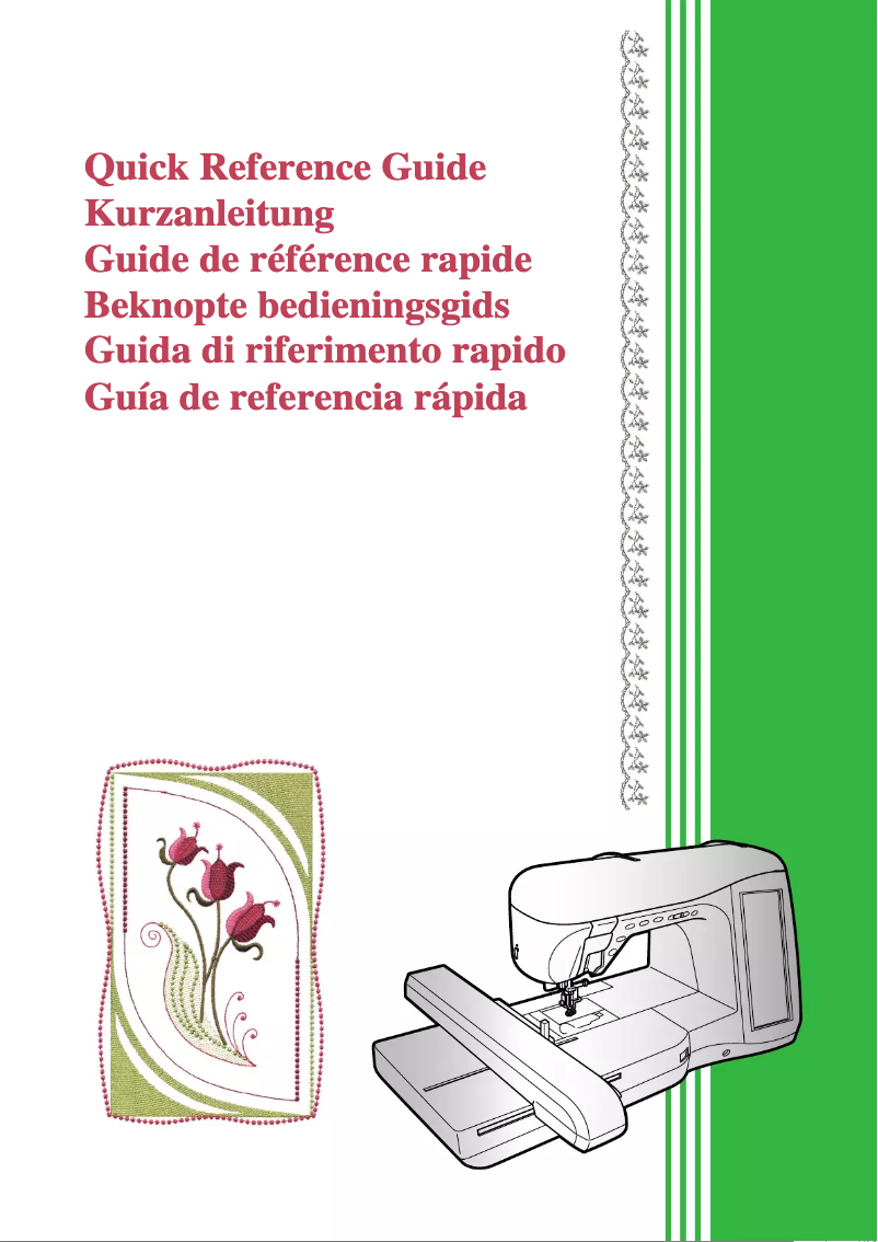 Page 1 de la notice Manuel utilisateur Brother Innov-is 4750D