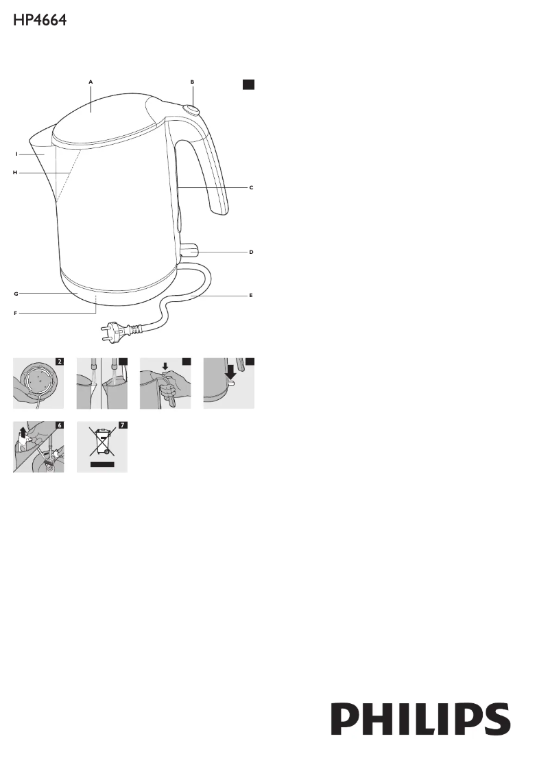Imagen de la primera página del manual del dispositivo HD4664