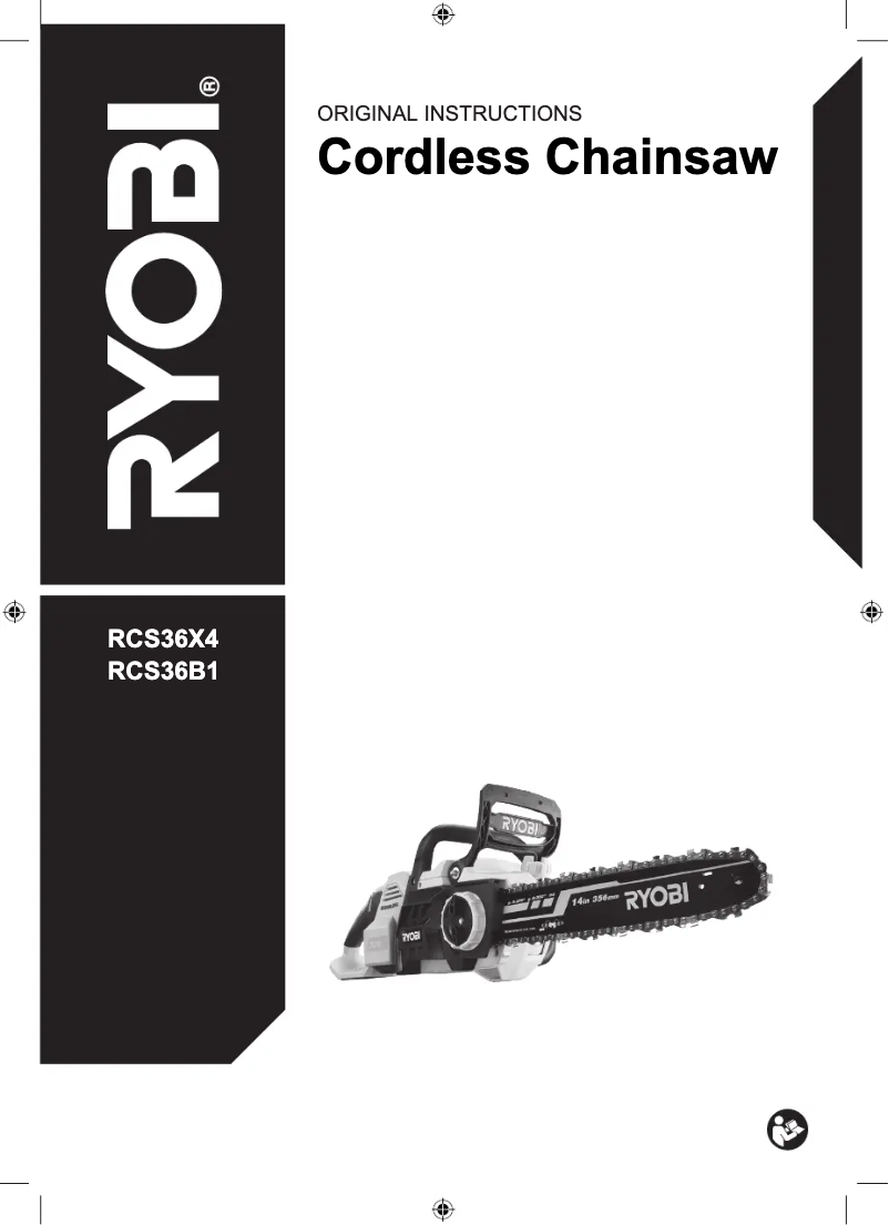 Page n°1 - Manuel utilisateur RYOBI RCS36B1