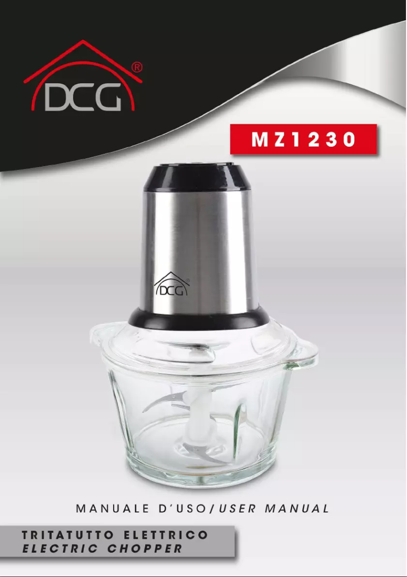 Page 1 de la notice Manuel utilisateur DCG MZ1230