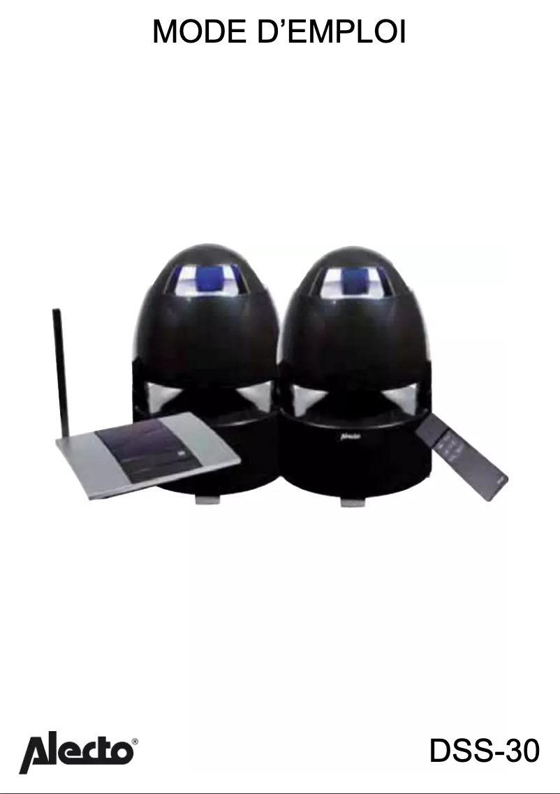 Image de la première page du manuel de l'appareil DSS-30