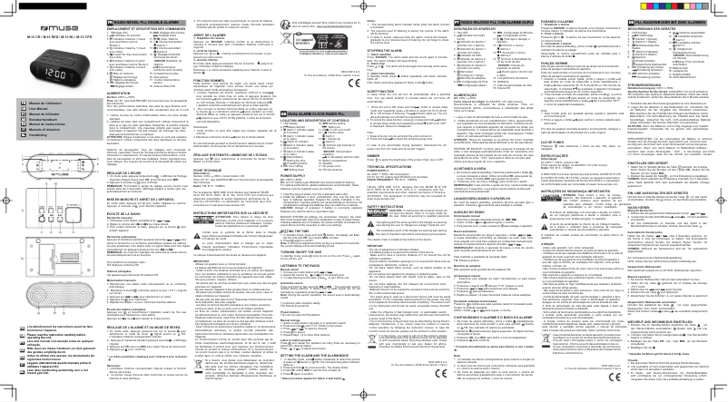 Image de la première page du manuel de l'appareil M-10 CPK