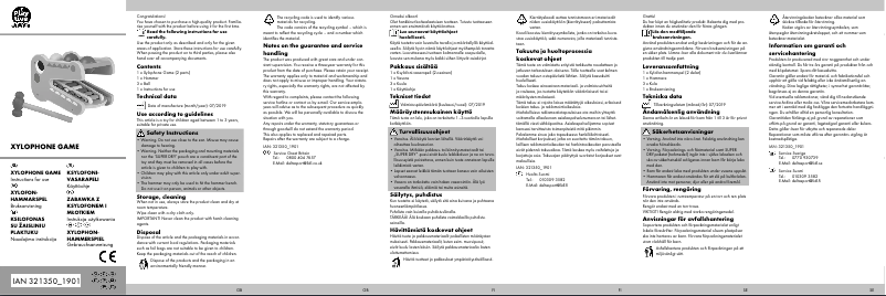 Imagen de la primera página del manual del dispositivo IAN 321350