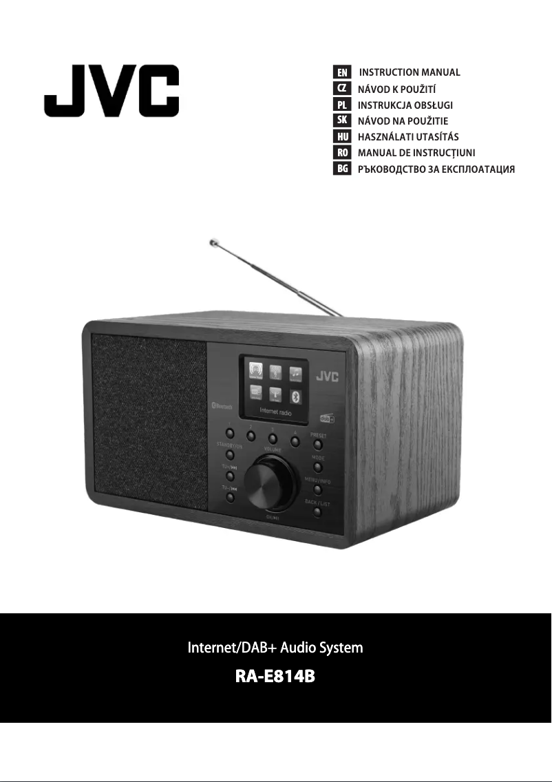 Image de la première page du manuel de l'appareil RA-E814B