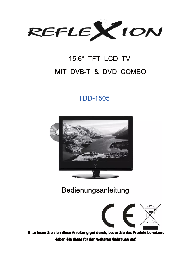 Imagen de la primera página del manual del dispositivo TDD 2200