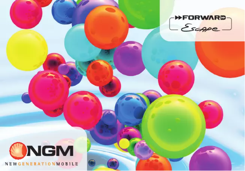 Page n°1 - Manuel utilisateur NGM Forward Escape