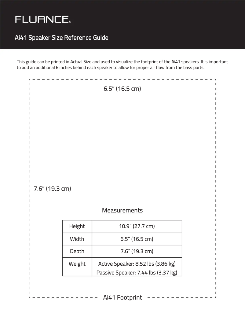 Page 1 de la notice Manuel utilisateur Fluance RT85N