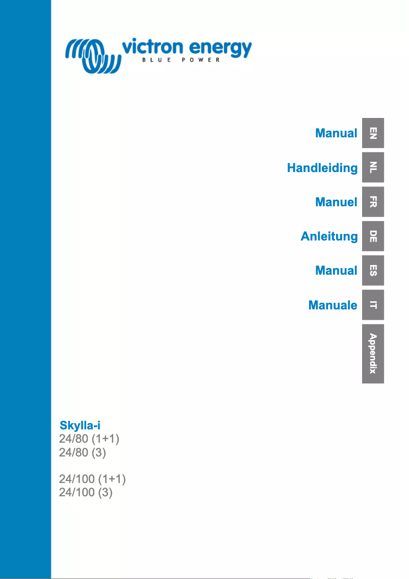 Image de la première page du manuel de l'appareil Skylla-i