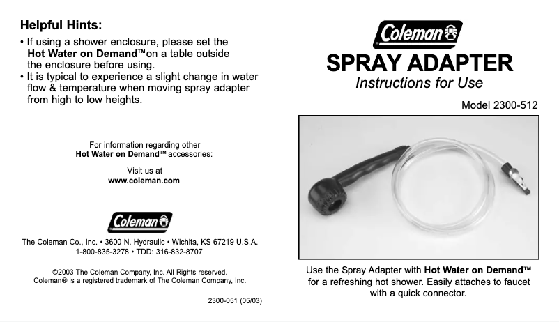 Image de la première page du manuel de l'appareil 2000007105