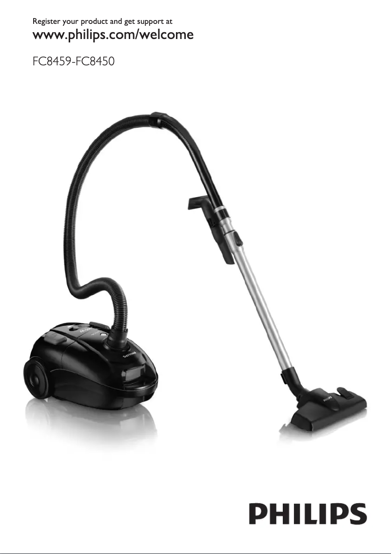Página 1 del manual Manual de usuario Philips PowerLife FC8452