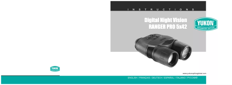 Image de la première page du manuel de l'appareil Digital NV Ranger 5x42