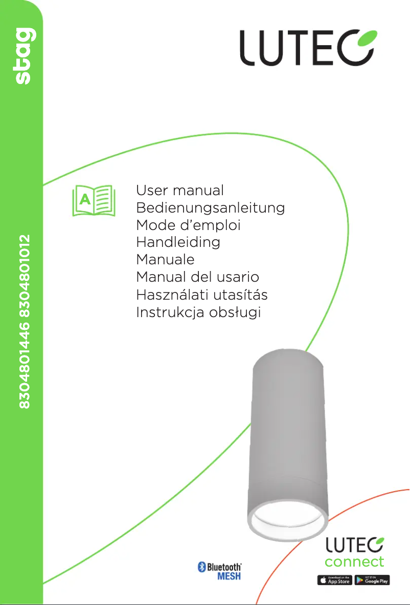 Page n°1 - Manuel utilisateur Lutec Stag