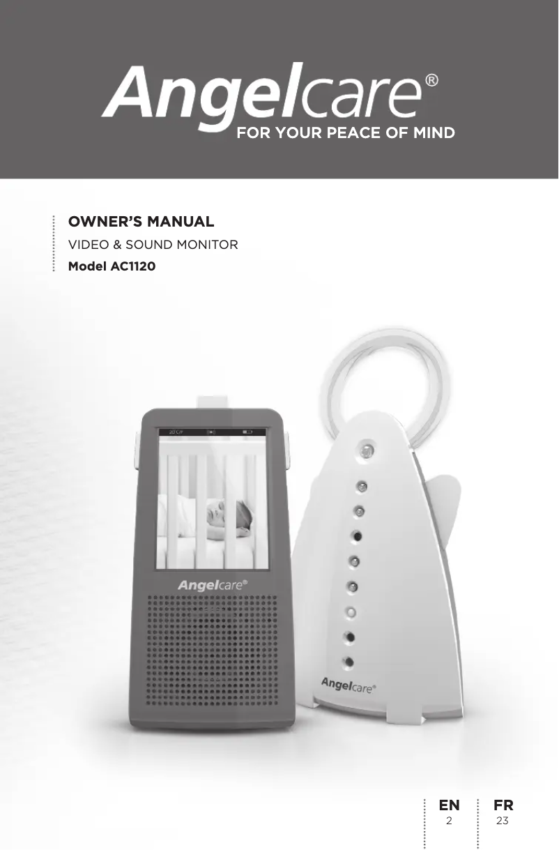 Página 1 del manual Manual de usuario Angelcare AC1120
