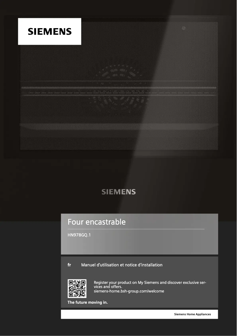 Page n°1 - Manuel utilisateur Siemens HN978GQB1