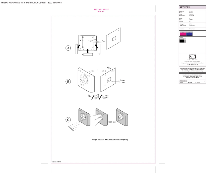 Página 1 del manual Manual de usuario Philips 6910131PH