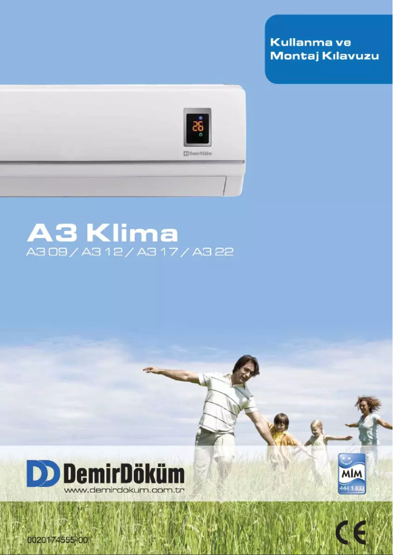 Page 1 de la notice Manuel utilisateur DemirDokum A3 09