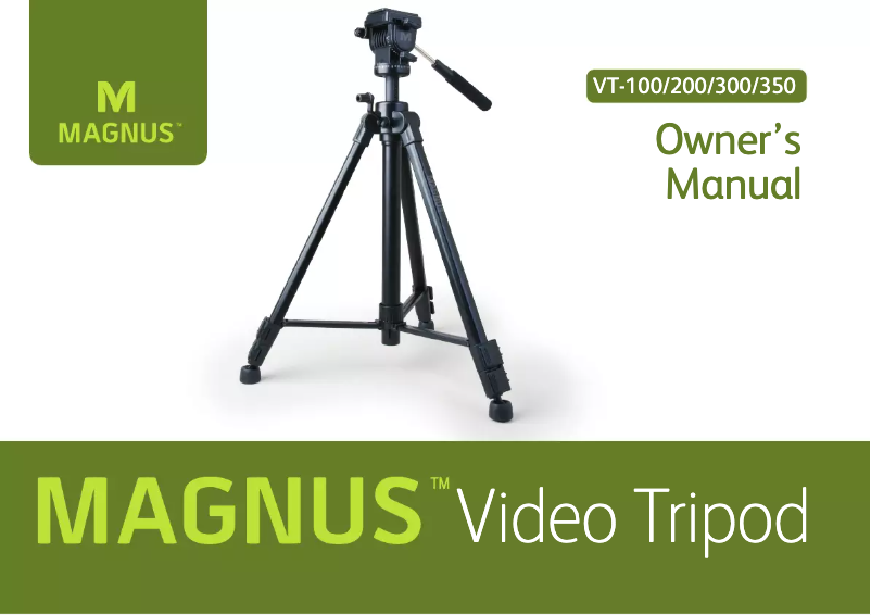 Page n°1 - Manuel utilisateur Magnus VT-350