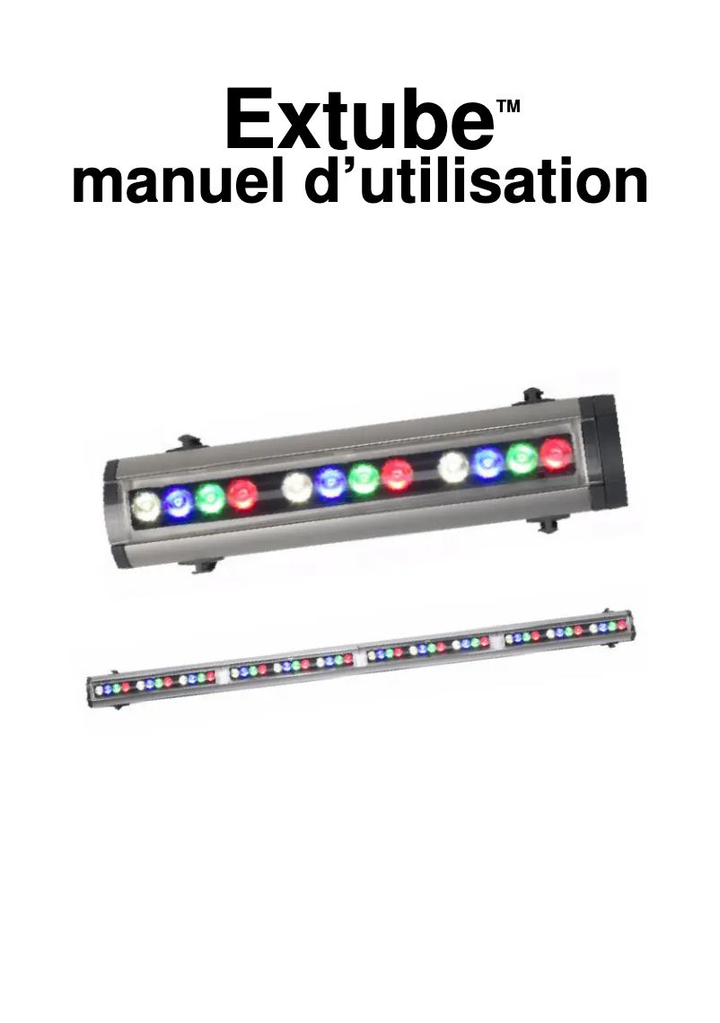 Page n°1 - Manuel utilisateur Martin Extube