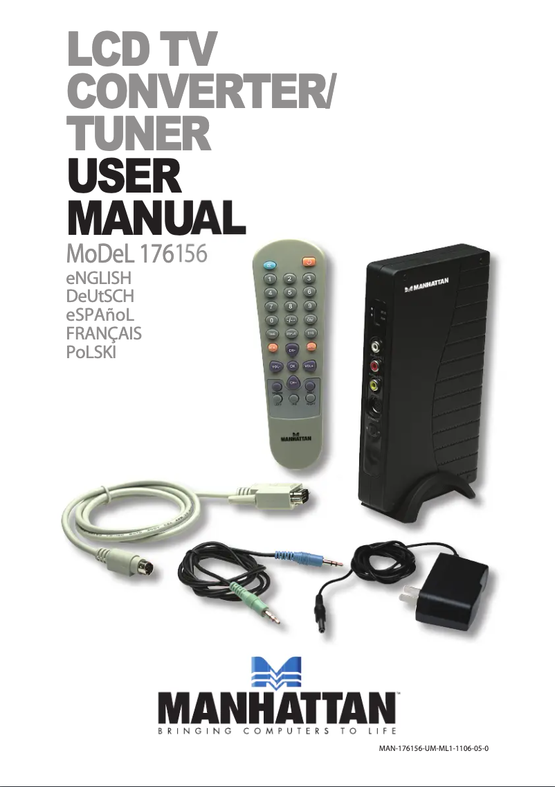 Página 1 del manual Manual de usuario Manhattan 176156