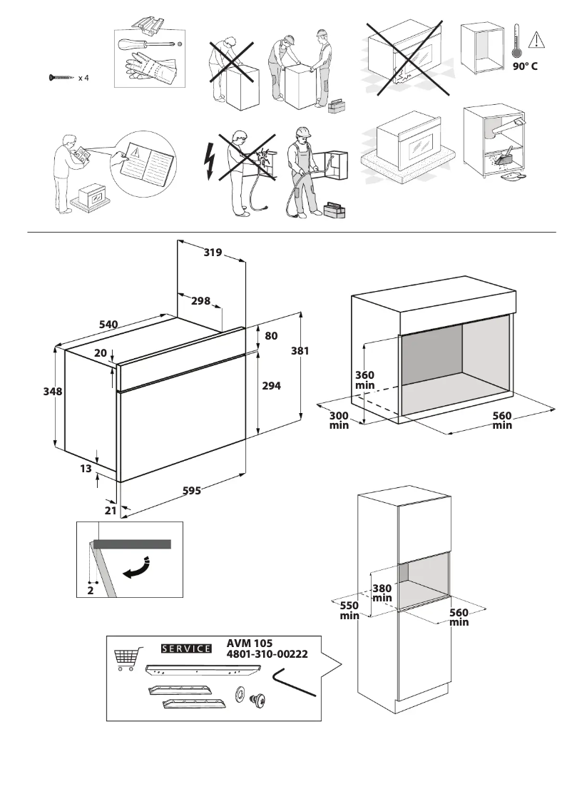 Página 1 del manual Instrucciones de seguridad Whirlpool MBNA910X