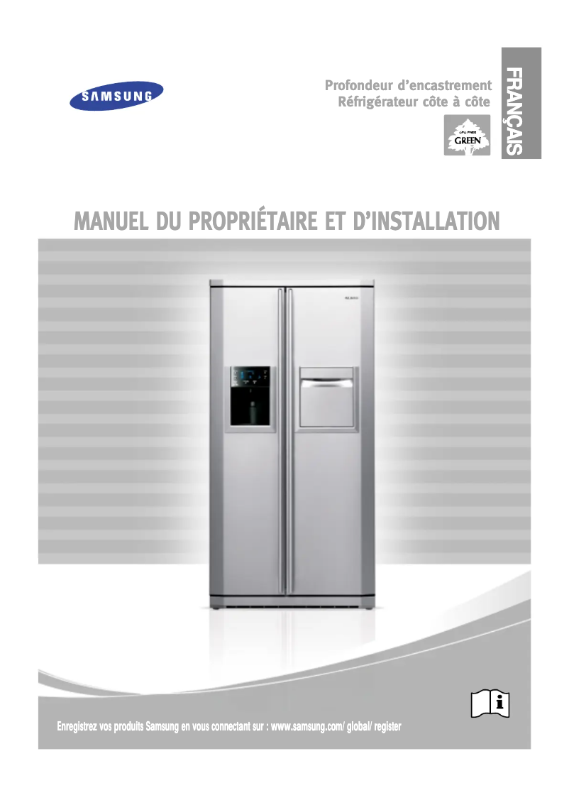 Page n°1 - Manuel utilisateur Samsung RSE8KPAS