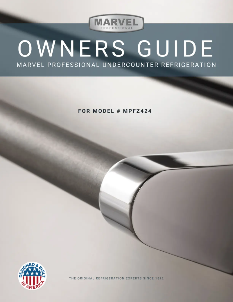 Image de la première page du manuel de l'appareil MPFZ424IS31A