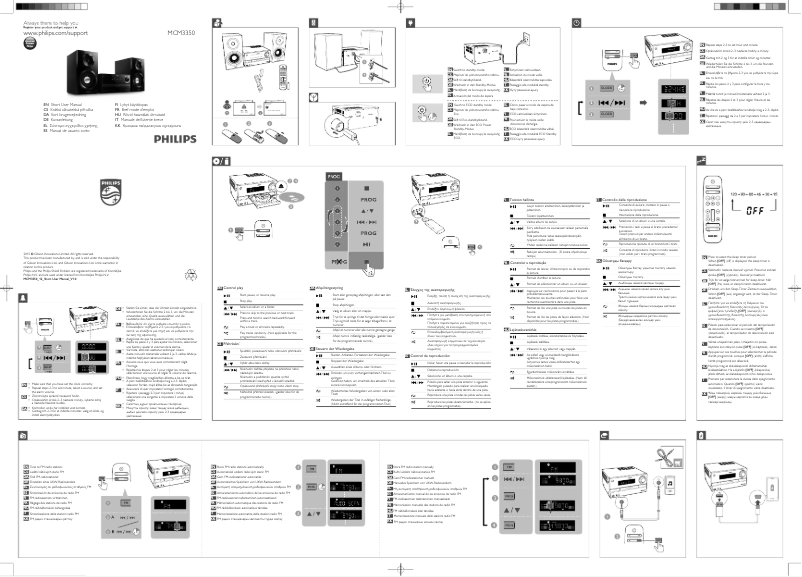 Image de la première page du manuel de l'appareil MCM3350
