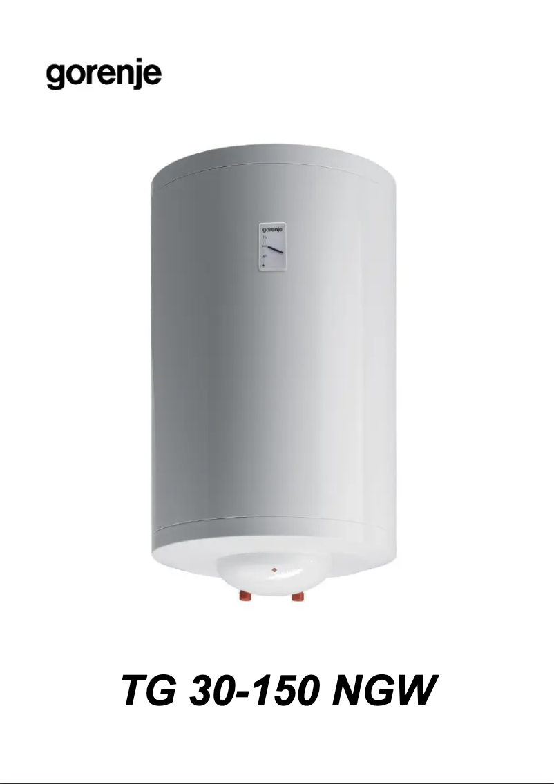 Image de la première page du manuel de l'appareil TG 101