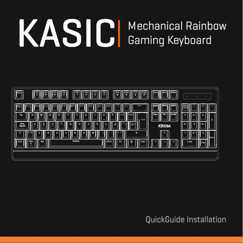 Image de la première page du manuel de l'appareil Kasic