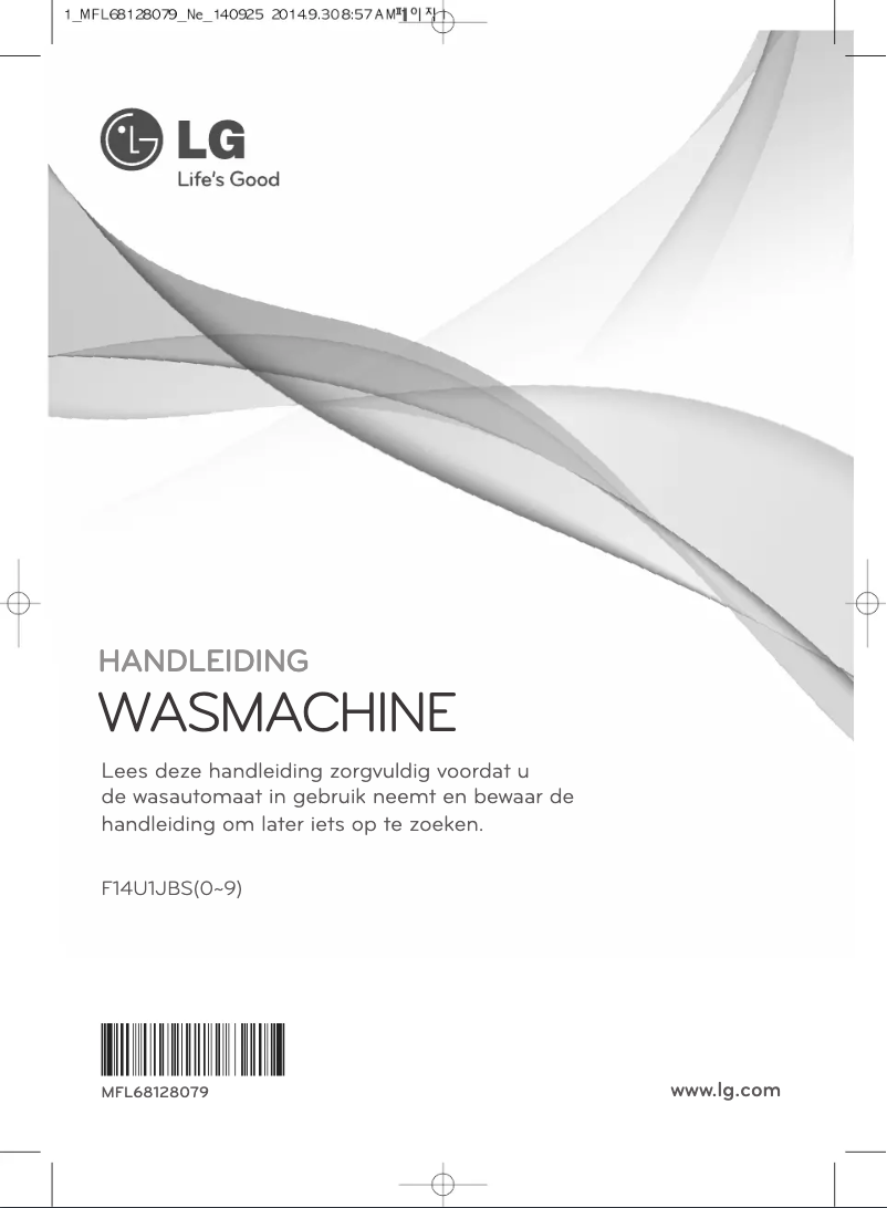 Page n°1 - Manuel utilisateur LG F12U1JBS