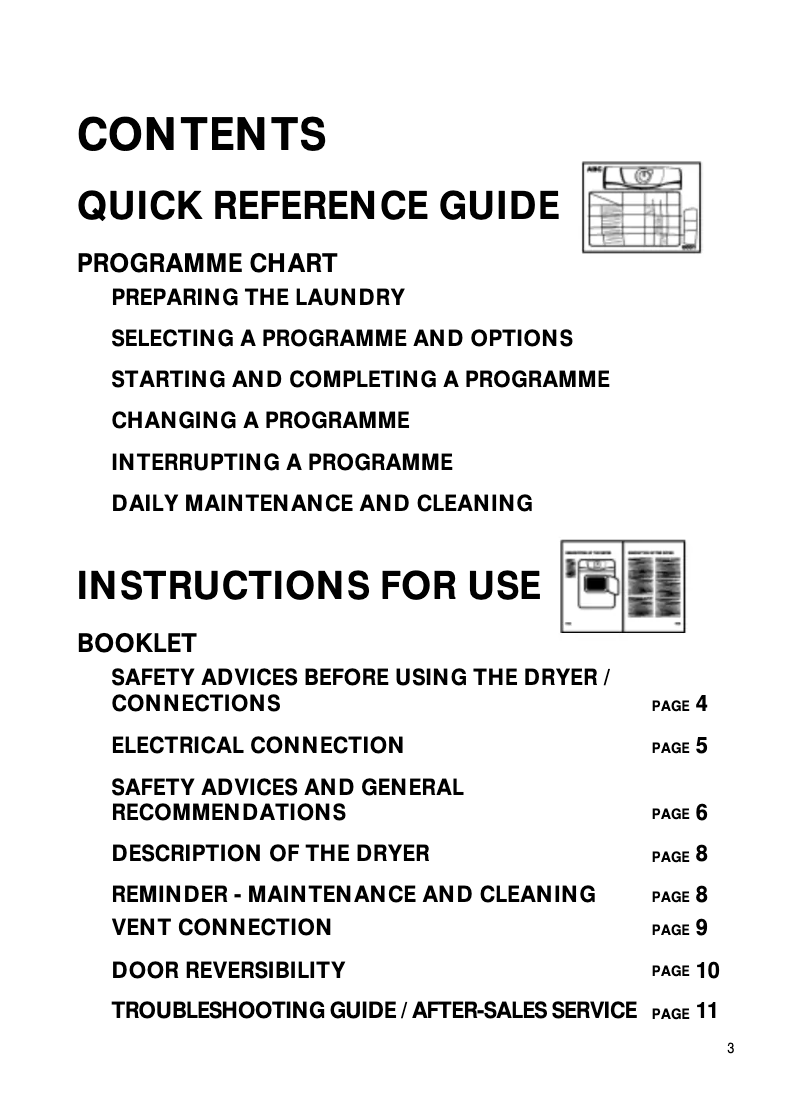 Página 1 del manual Manual de usuario Whirlpool AWZ 3467